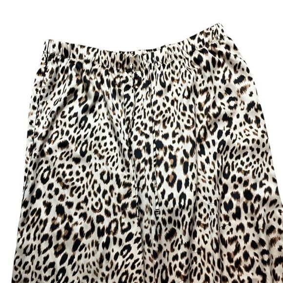 Victoria’s Secret Satin Leopard Animal Print Pants Size Large - Picture 4 of 5